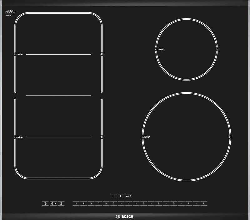 Bếp từ âm 4 vùng nấu Bosch PIN675N14E