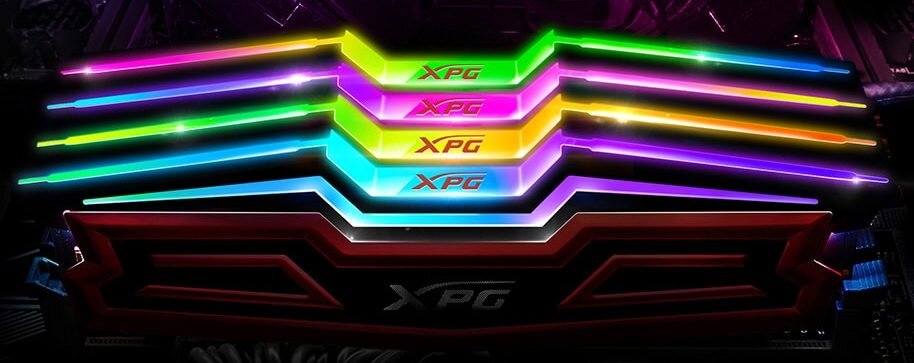 Bộ nhớ DDR4 Adata 16GB (3200) AX4U320038G16-DRS (2x8GB) (Đen)