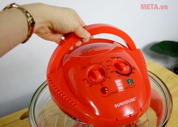 Lò nướng thủy tinh Sunhouse SH416 - 12 lít