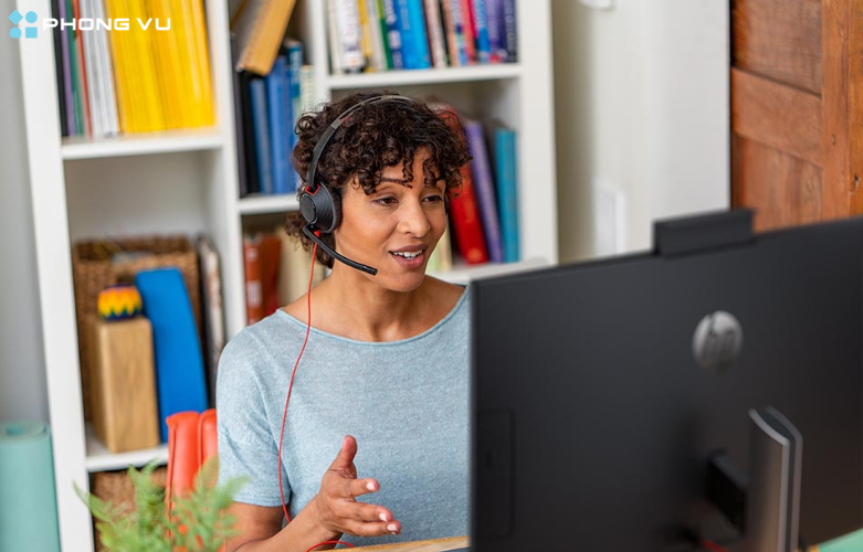 Tai nghe có dây Poly Blackwire 3320 USB-C/A mang hiệu suất vượt trội cho công việc