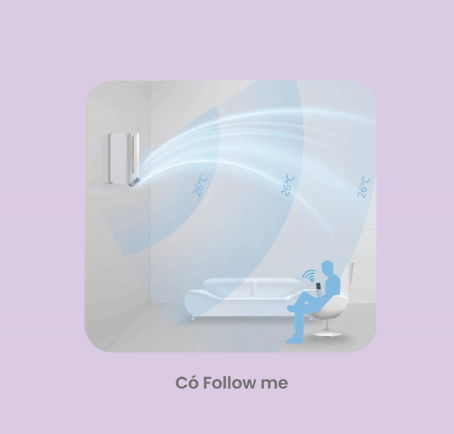 Điều hòa 1 chiều CFS-18VAFF-V của Comfee có tính năng Follow me Điều hòa 1 chiều CFS-18VAFF-V của Comfee có tính năng Follow me