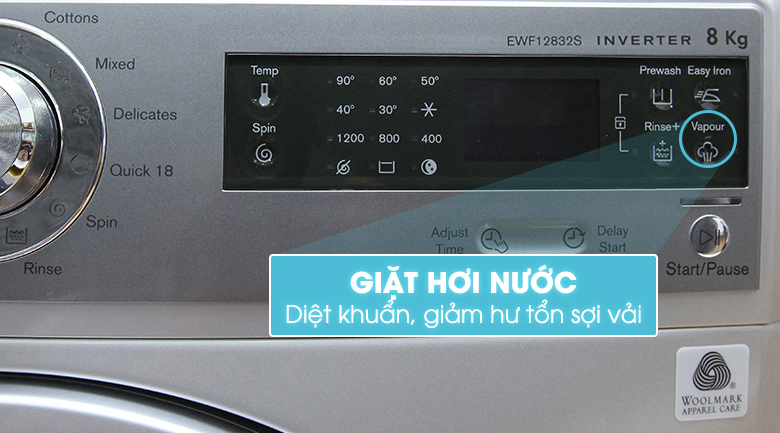 Máy giặt Electrolux Inverter 8 kg EWF12832S Máy giặt Electrolux Inverter 8 kg EWF12832S