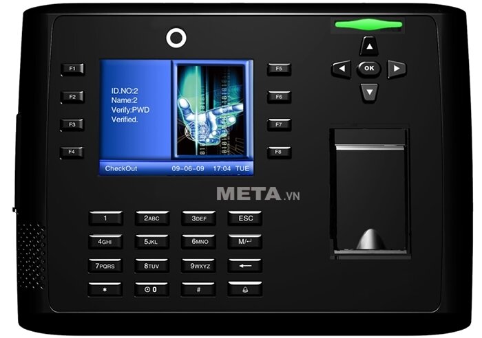 Máy chấm công vân tay, thẻ cảm ứng, điều khiển cửa Wise Eye WSE-810A