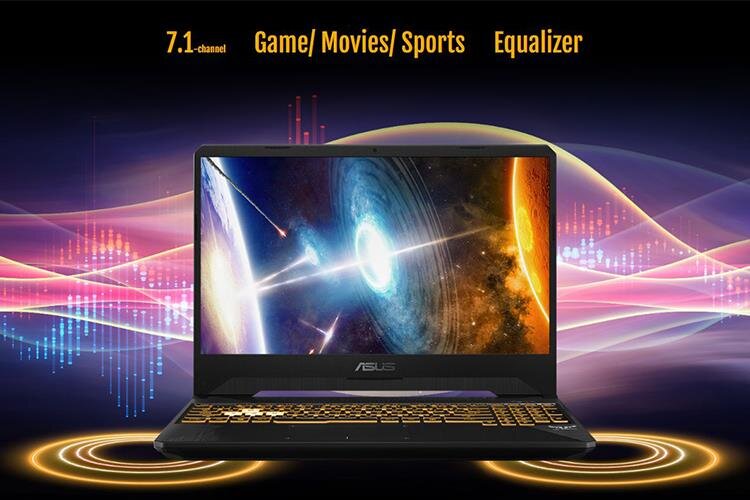 Laptop ASUS FX505GE-BQ037T W10 /i7-8750H /8G /128GSSD/1T5 /15.6FHD /4GD5_GTX1050Ti