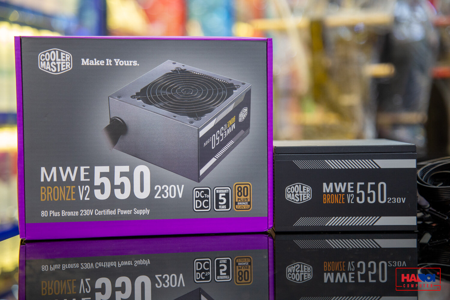 Cooler Master MWE V2 230V 550 550W Plus Bronze giới thiệu