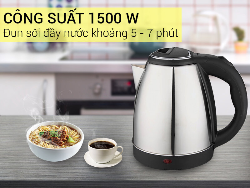 Bình siêu tốc Sunhouse SHD1050 1.5 Lít Bình siêu tốc Sunhouse SHD1050 1.5 Lít