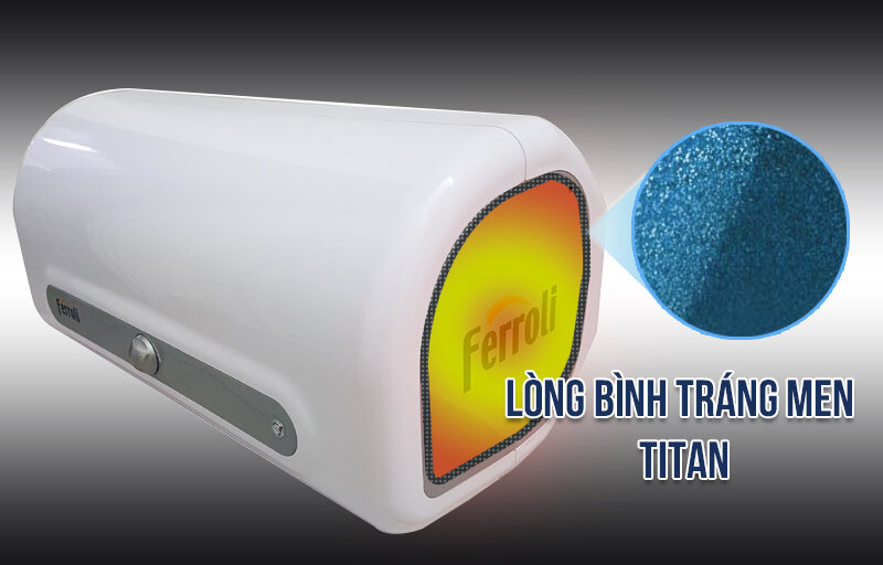 Bình nước nóng ngang Ferroli QQ EVO ME 20 lít Bình nước nóng ngang Ferroli QQ EVO ME 20 lít
