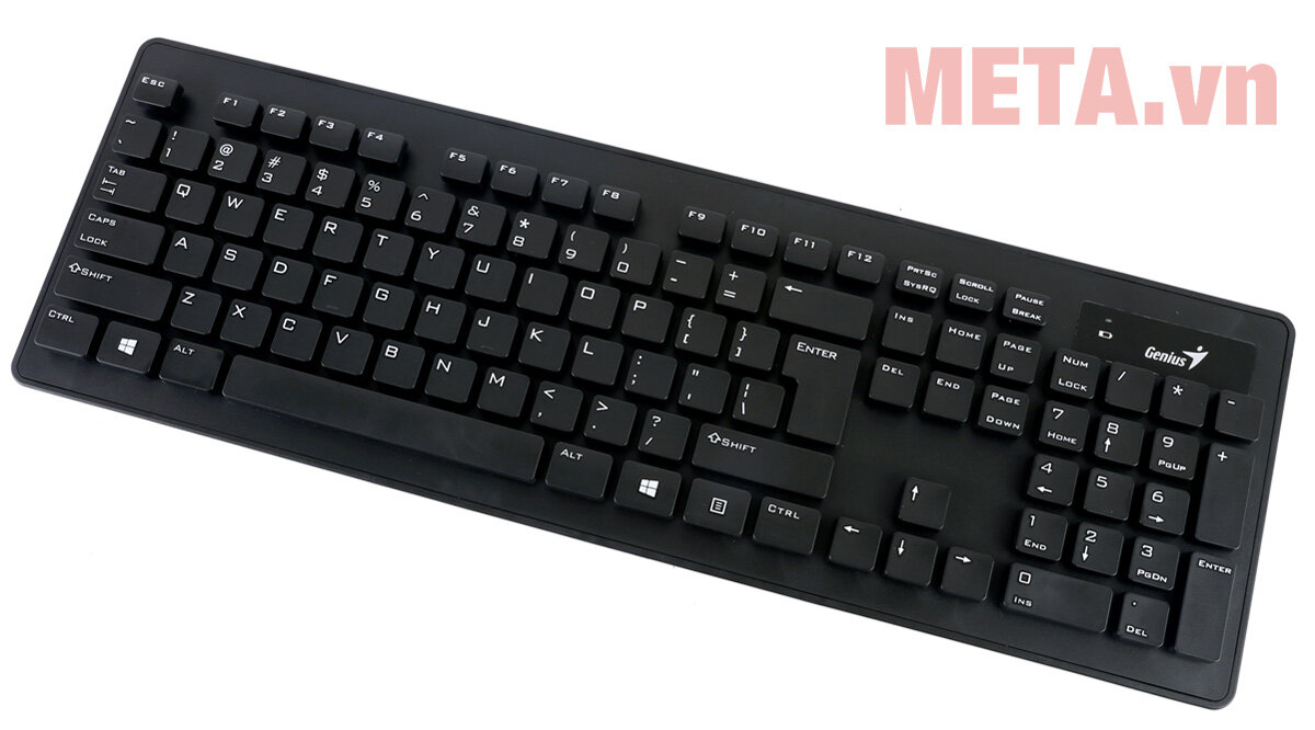 Bộ bàn phím, chuột không dây Genius Slimstar 8005