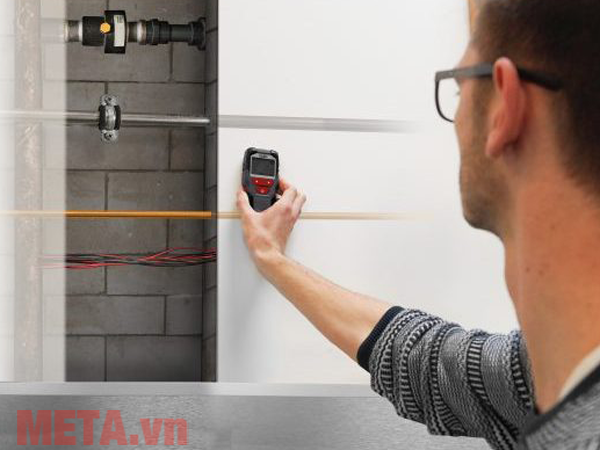Máy dò vật liệu âm tường Ozito SDR-050 dò được kim loại và dây điện Ozito SDR-050