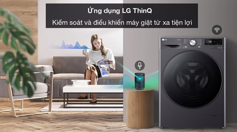 Máy giặt sấy LG inverter 10 kg FV1410D4M1 (FV1410D4W1) Máy giặt sấy LG inverter 10 kg FV1410D4M1 (FV1410D4W1)