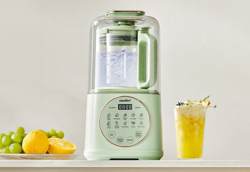Máy làm sữa hạt Comfee CBL-50HGBHA0 được trang bị công suất hoạt động mạnh mẽ lên đến 500W