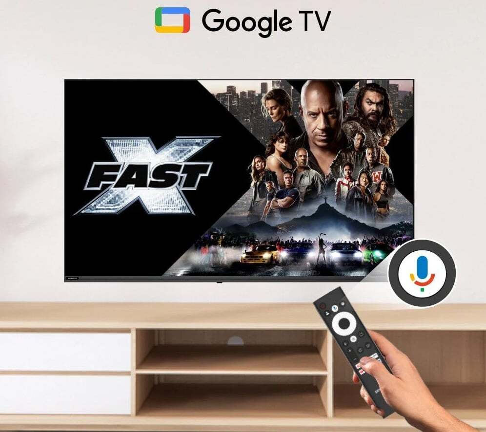 Cung cấp nguồn tài nguyên giải trí khổng lồ từ Google Google Tivi Coocaa HD 32 inch 32Z73 hệ điều hành Google TV