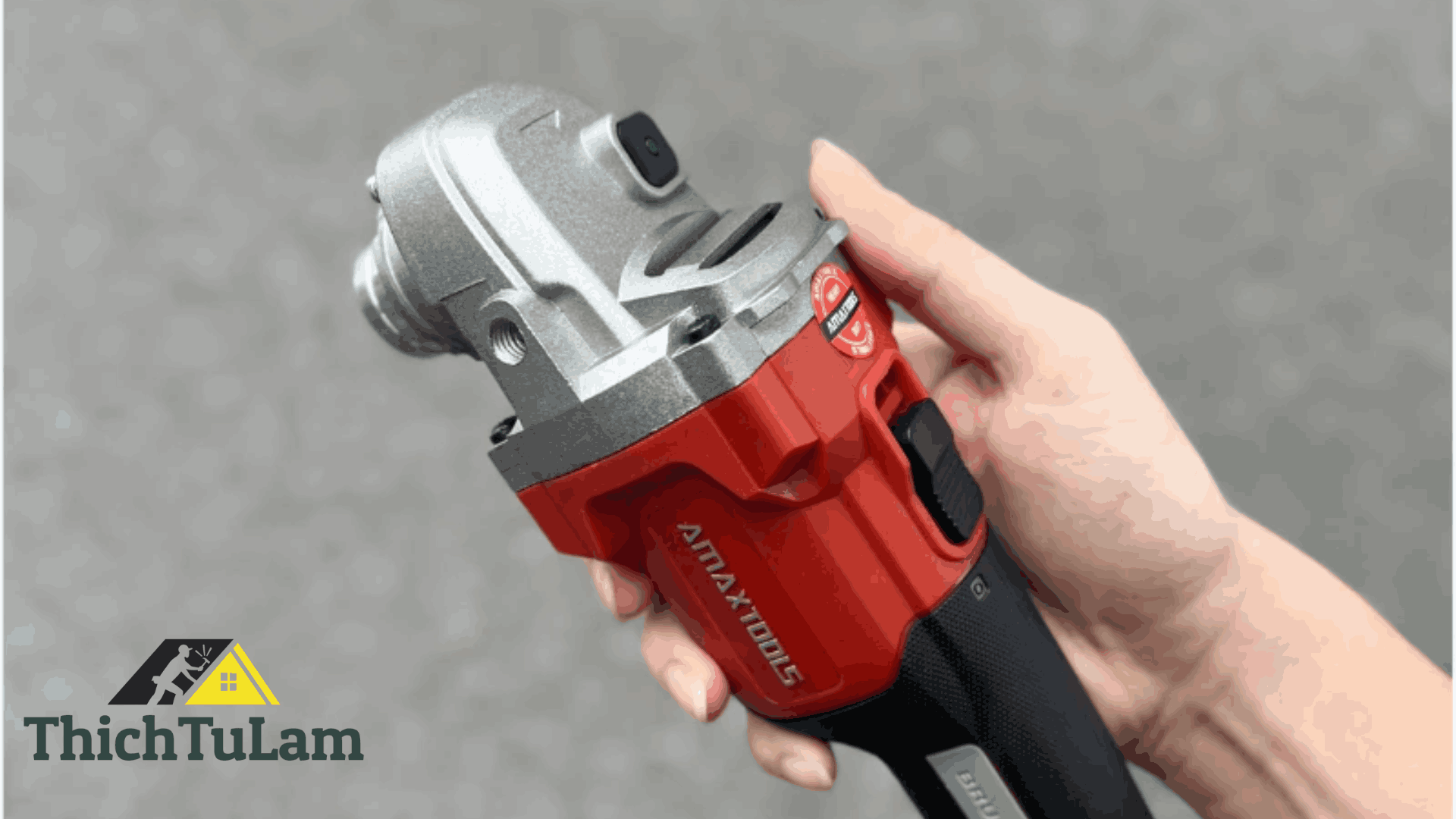 Máy mài góc pin Amaxtools AM100B-SM