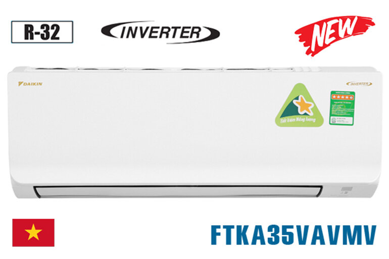 Điều hòa Daikin 1 chiều Inverter 12000BTU FTKA35VAVMV