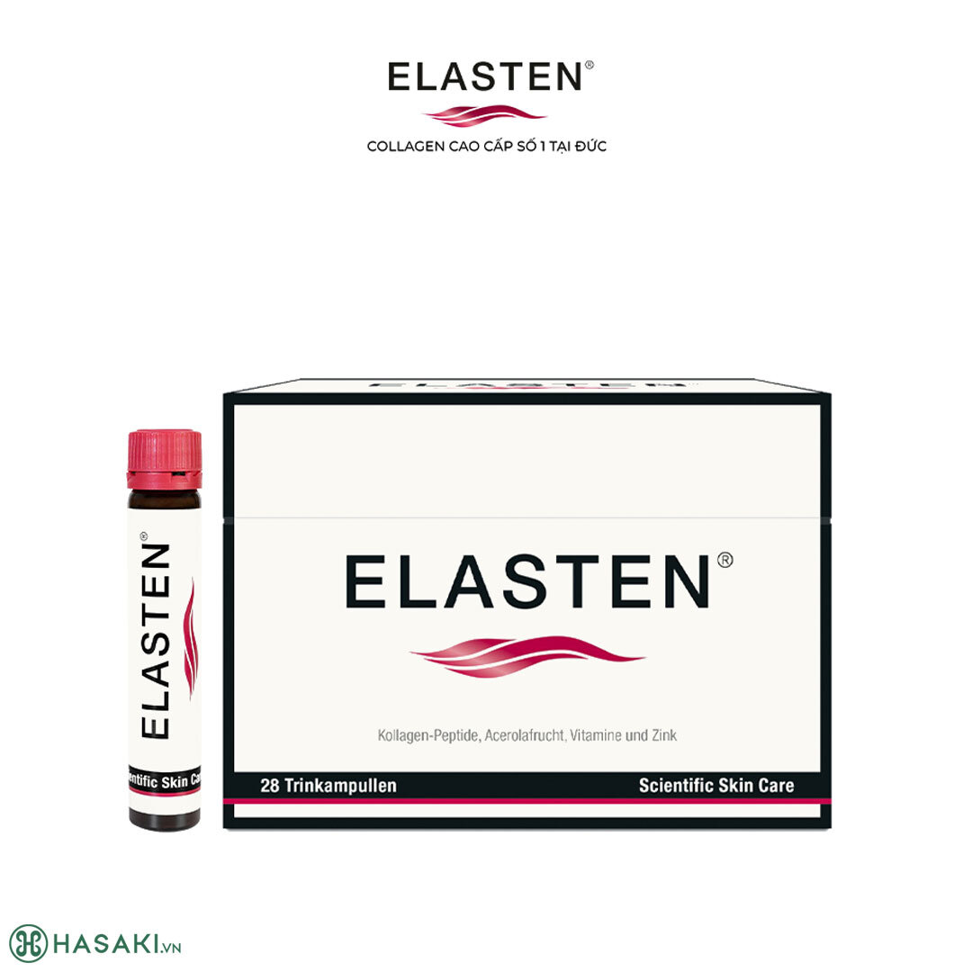 Mua Ngay Nước Uống Collagen Elasten Căng Mịn, Ngừa Lão Hoá Nước Uống Collagen Elasten Căng Mịn, Ngừa Lão Hoá 28 Ống