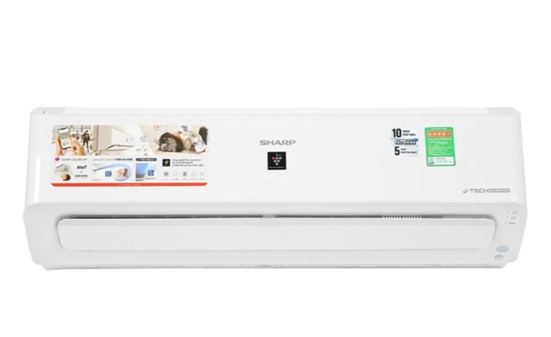 Điều hòa Sharp 9000 BTU 1 chiều Inverter AH-XP10YHW gas R-32