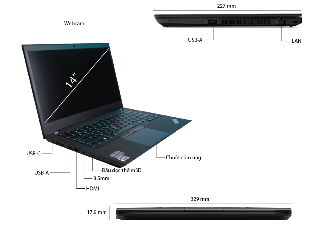 Laptop Lenovo Thinkpad T14 Gen 3