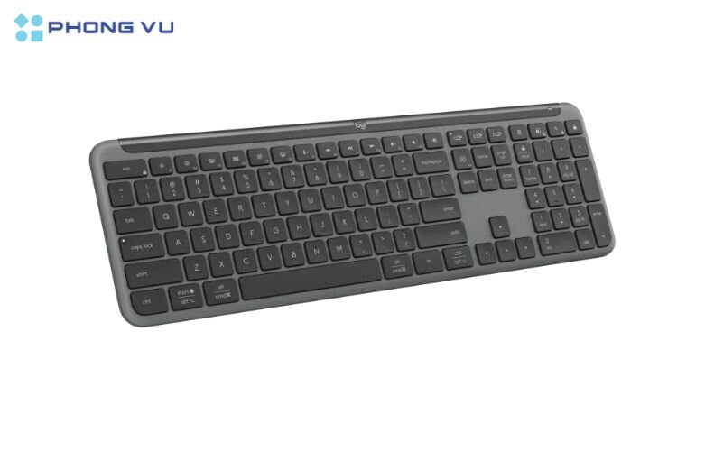 Khi không sử dụng, bàn phím sẽ tự động chuyển sang chế độ tiết kiệm năng lượng, giúp kéo dài tuổi thọ pin