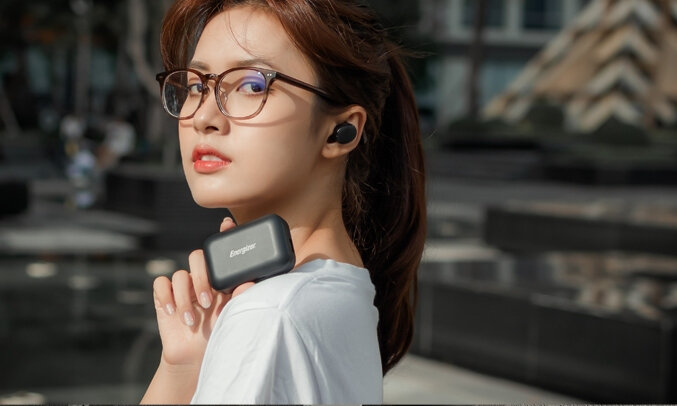 Tai nghe Bluetooth Energizer UB2608 Đen - Thời lượng pin ấn tượng