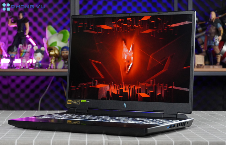 Hình ảnh thực tế Acer Nitro16 AN16-41-R60F (cạnh phải)