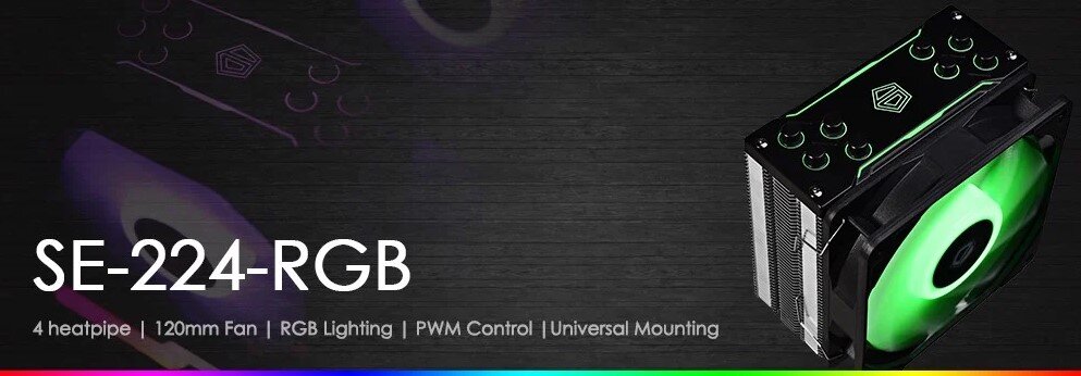 Tản nhiệt khí CPU ID-COOLING SE-224-XT-RGB