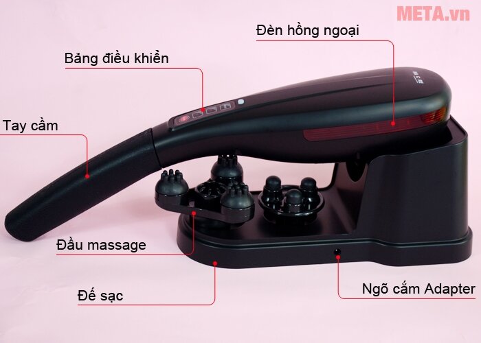 Máy massage cầm tay Maxcare Max631S