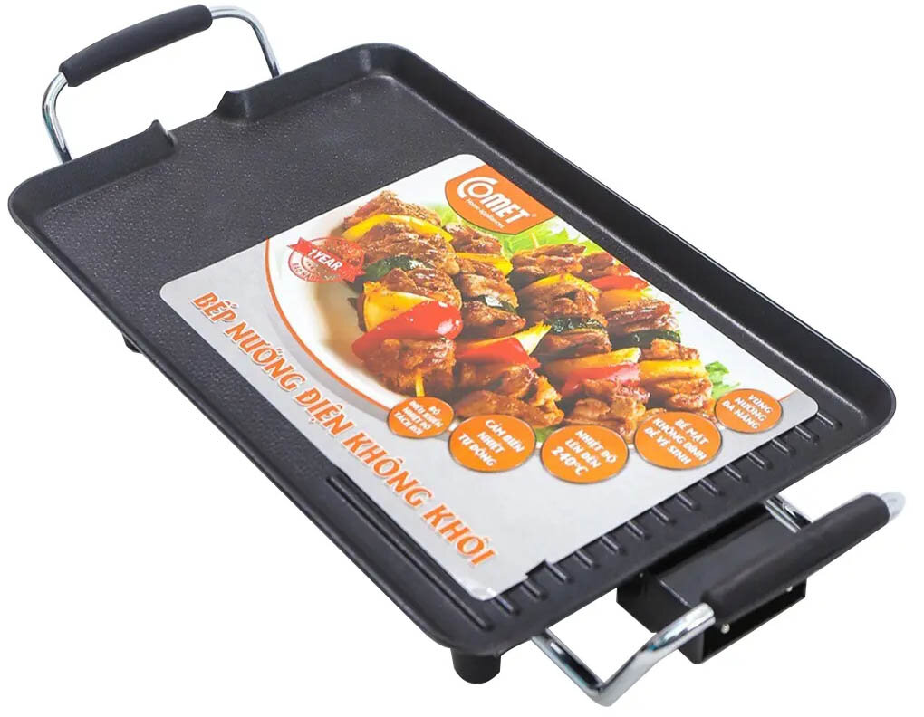 Chế biến các món nướng dễ dàng với bếp nướng điện Comet CM5665