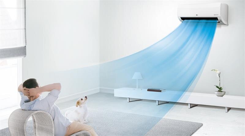 Điều hòa 2 chiều inverter LG B18END 18.000BTU Dual Cool