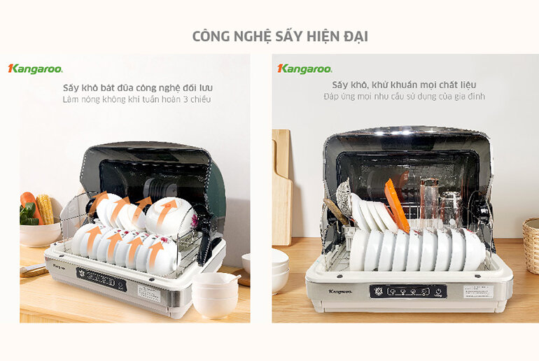 Máy sấy bát tiệt trùng Kangaroo KG45DUV