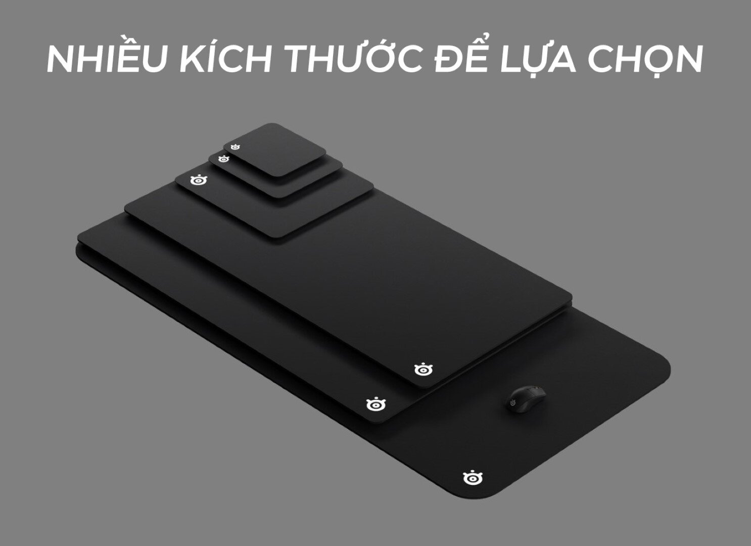 Bàn di chuột SteelSeries QcK - 63004 (320 x 270 x 2 mm)