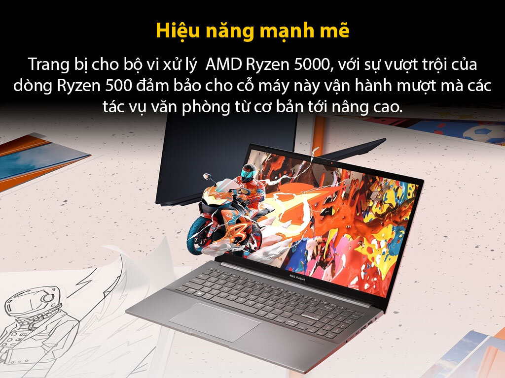 Laptop Asus VivoBook M6500