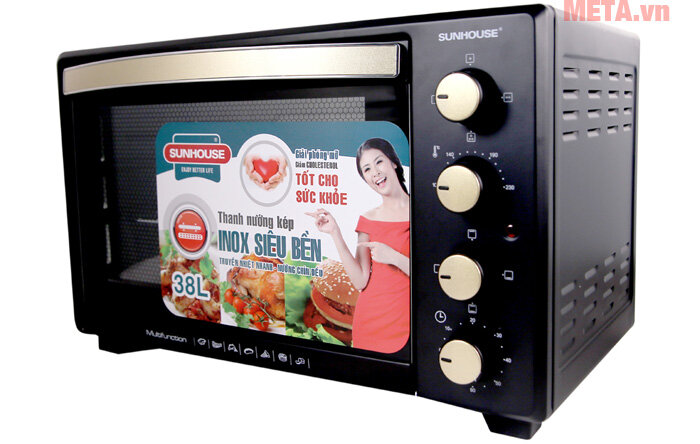 Lò nướng 38 lít Sunhouse SHD4238