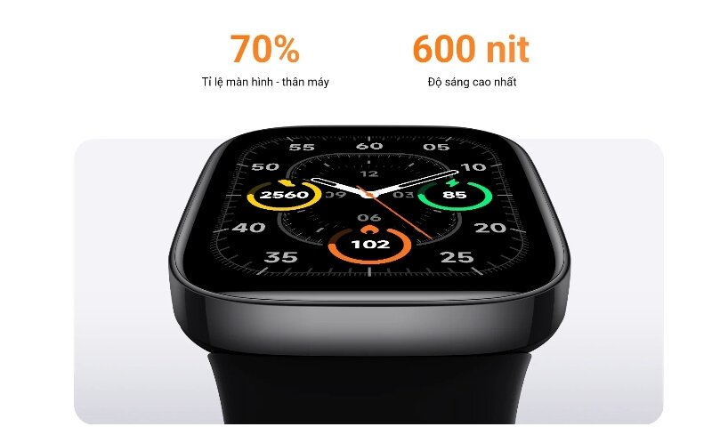 Đồng hồ thông minh Xiaomi Redmi Watch 3 mặt đồng hồ