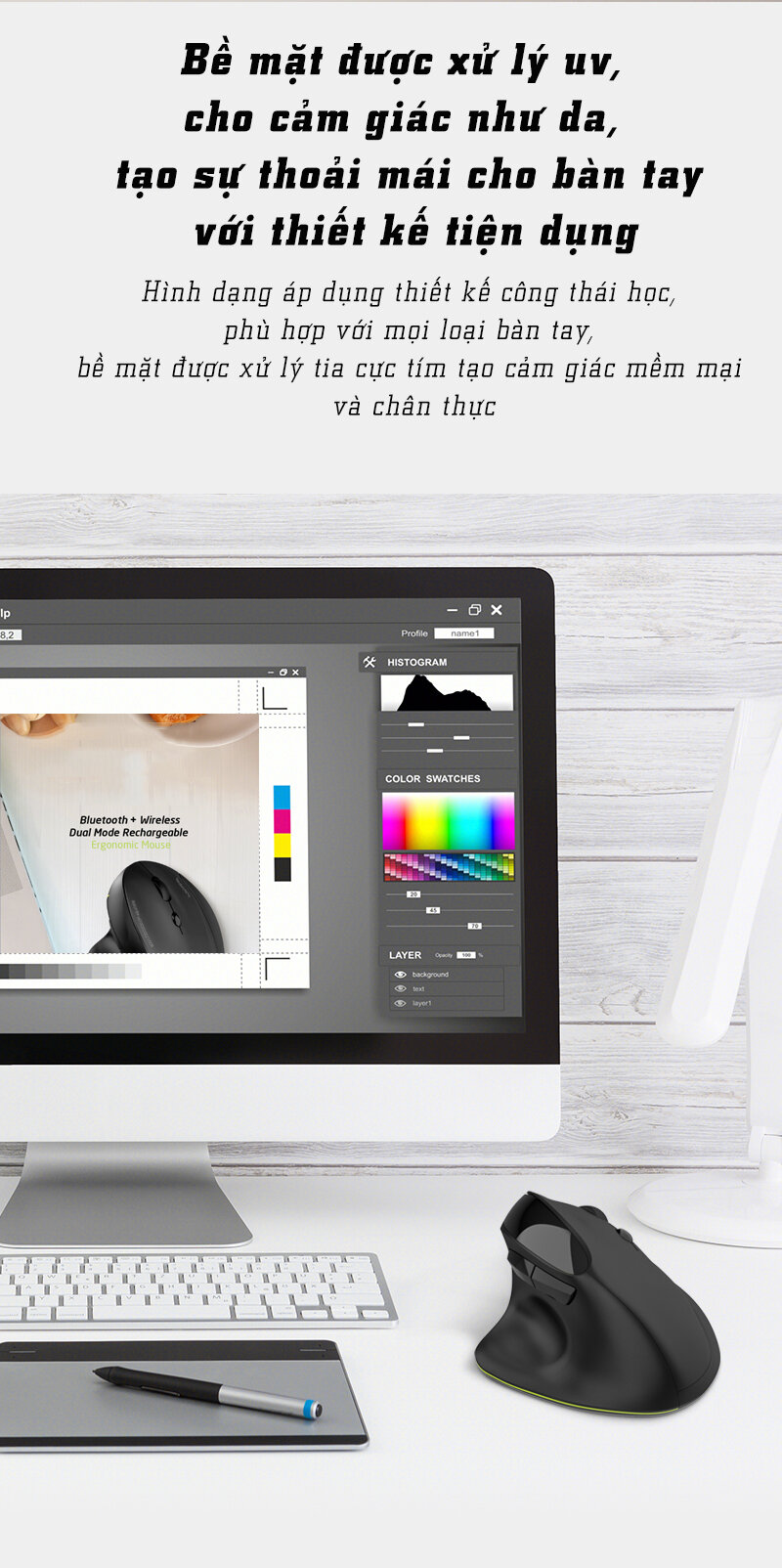 Chuột không dây Newmen F1000 (USB) 4