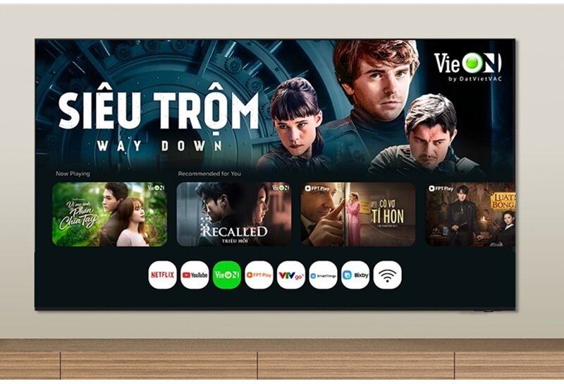 Smart Tivi Mini LED Samsung AI 4K 85 inch UA85M77HA
