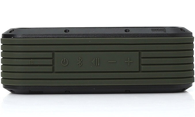 Loa Divoom Voombox Outdoor màu xanh lá có kết nối Bluetooth