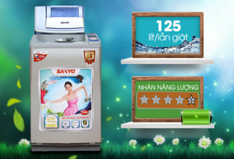 Máy giặt Sanyo ASW-U700Z1T 7kg Máy giặt Sanyo ASW-U700Z1T 7kg