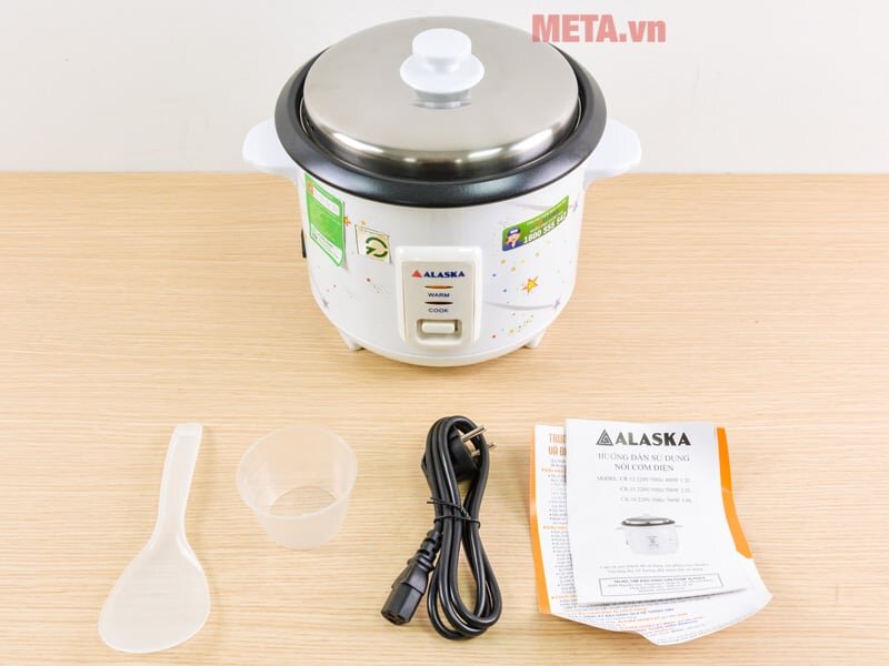 Nồi cơm điện Alaska 1.2 lít CR-12 Nồi cơm điện Alaska 1.2 lít CR-12