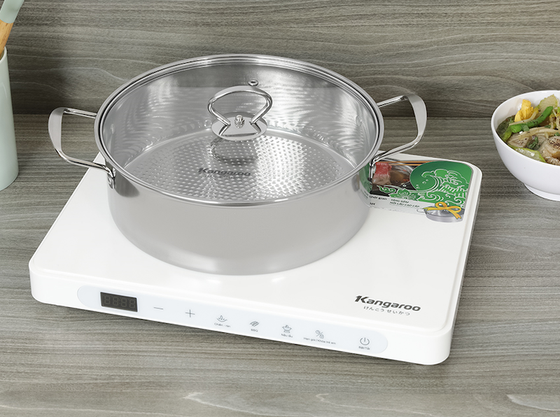 Bếp điện từ đơn Kangaroo KG20IC2 (ảnh: dienmayxanh).