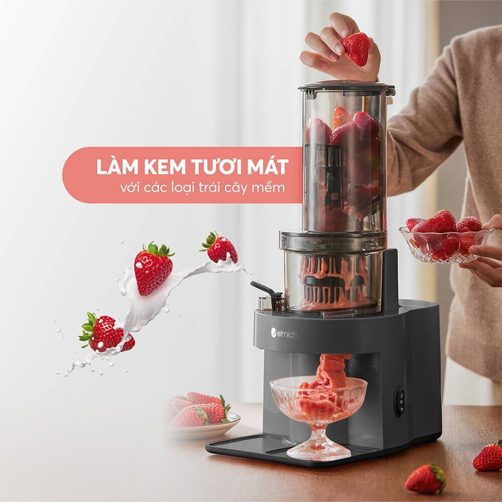 Máy ép chậm Elmich