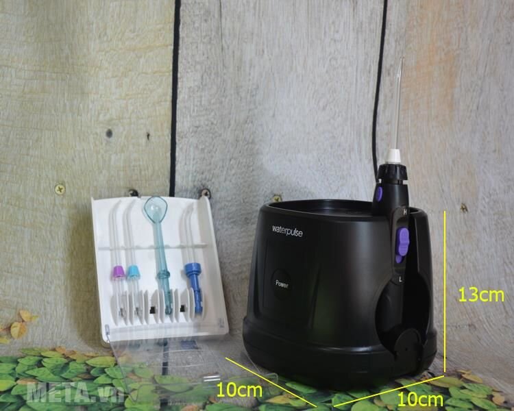 Máy tăm nước điều khiển cảm biến Waterpulse V700 Black