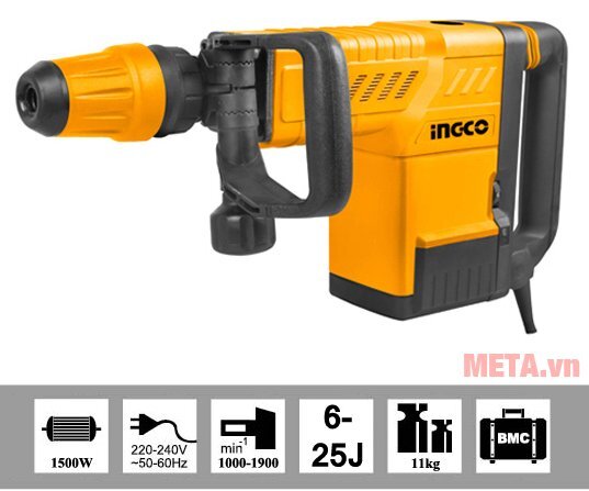 Máy đục bê tông INGCO PDB15006 Máy đục bê tông INGCO PDB15006