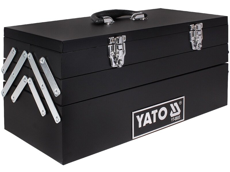 Hộp đựng đồ nghề bằng sắt sơn tĩnh điện 5 ngăn Yato YT-0885