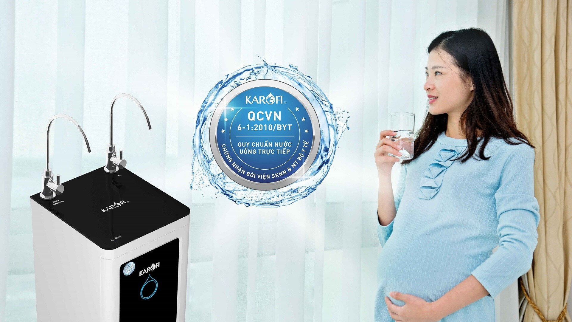 Máy lọc nước Karofi Optimus O-S139-NS