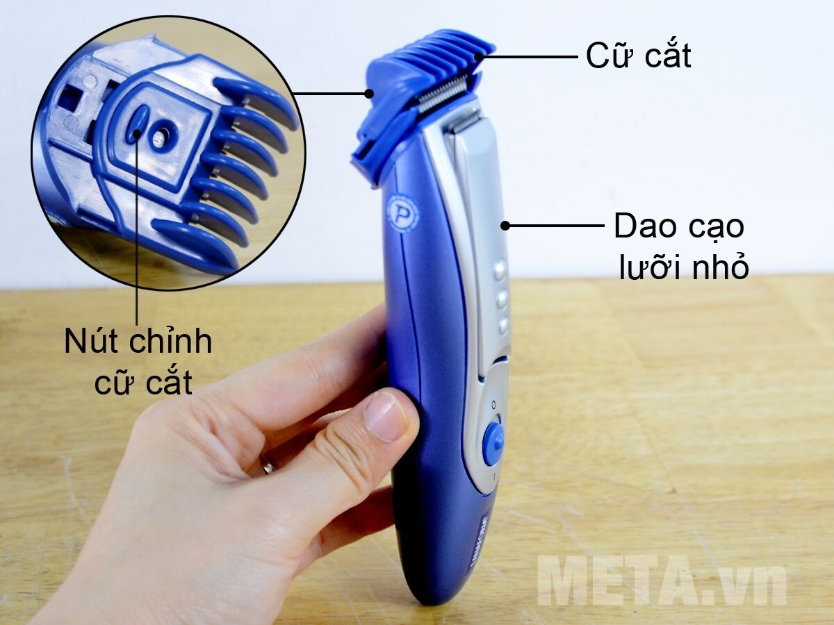Máy cạo râu, cắt tỉa lông 3 trong 1 Lanaform Hair Trimmer LA130404
