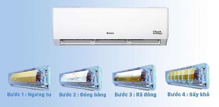 Điều hòa Gree GWH12PB-K6D1B4 có chế độ G-clean