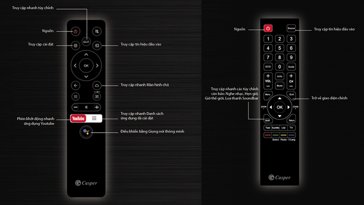 Smart Tivi Casper 4K 75 inch 75US8000 14 Smart Tivi Casper 4K 75inch 75US8000 - Hàng Chính Hãng