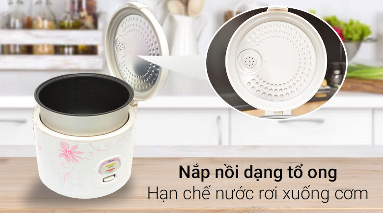 Nồi cơm điện Midea 1.8 lít MR-CM18SQ Nồi cơm điện Midea 1.8 lít MR-CM18SQ