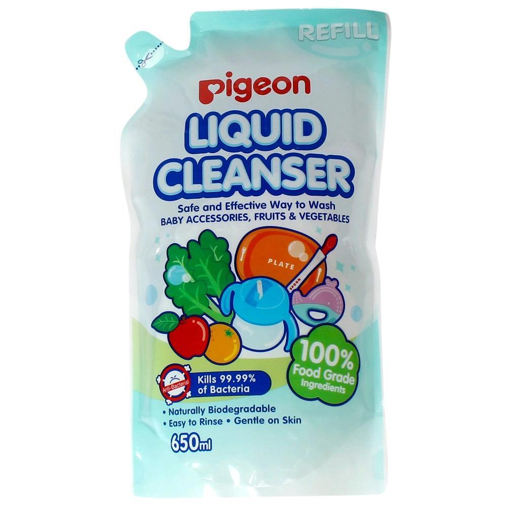 Dung dịch súc rửa bình sữa,Pigeon thay thế (650ml)1