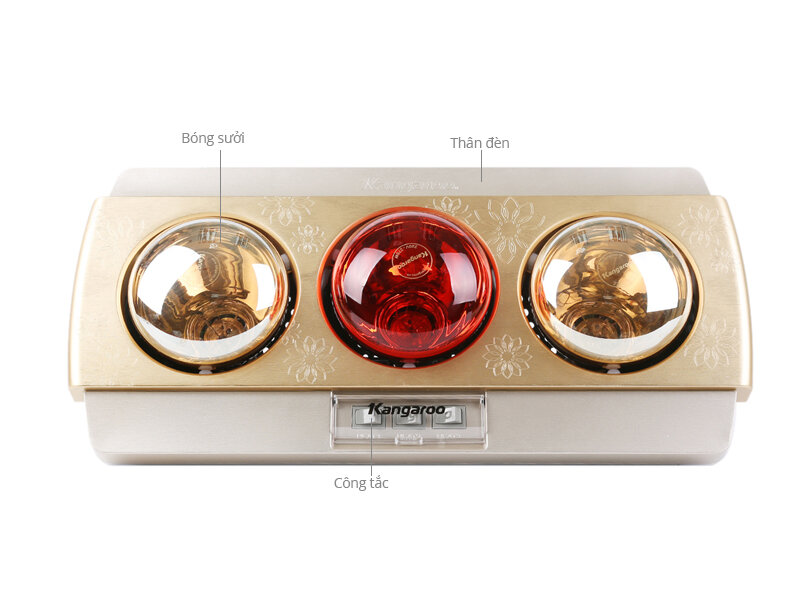 Đèn sưởi Kangaroo KG252A Đèn sưởi Kangaroo KG252A